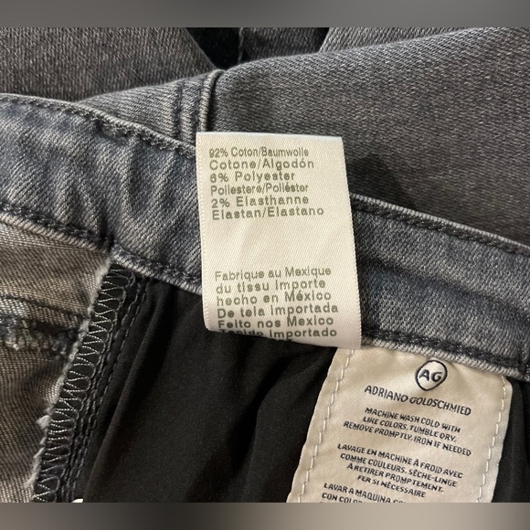 NWT AG Legging Ankle Super Skinny Jeans in Gray Size 31R - Picture 13 of 16